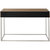 Barnes 47.2 in. Brown Rectangle Glass Console Table