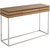 Barnes 47.2 in. Brown Rectangle Glass Console Table