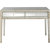 Delaney 48 in. Antique Silver Rectangle Glass Console Table