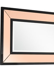 Gelenau 25.6 in. x 41.3 in. Casual Rectangle Framed Classic Accent Mirror