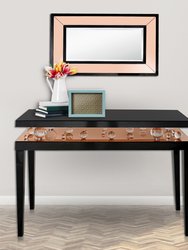 Gelenau 25.6 in. x 41.3 in. Casual Rectangle Framed Classic Accent Mirror