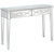 Helena 48" Silver Rectangle Glass Console Table