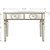 Holland 47.2" Champagne Rectangle Glass Console Table