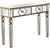 Holland 47.2" Champagne Rectangle Glass Console Table