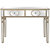 Holland 47.2" Champagne Rectangle Glass Console Table - Champagne