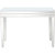 Holly 44" Clear Rectangle Glass Console Table