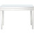 Holly 44" Clear Rectangle Glass Console Table - Clear