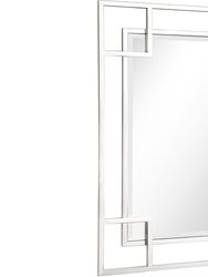 Kinney 29" x 42" Casual Rectangle Framed Floating Accent Mirror