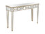 Lilian 47.2" Champagne Rectangle Glass Console Table