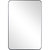 Metal Frame 24 in. x 36 in. Casual Rectangle Framed Classic Accent Mirror - Black