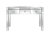 Monroe 47.2 in. Clear Rectangle Glass Console Table - Clear