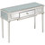 Morgan 48 in. Silver Rectangle Glass Console Table