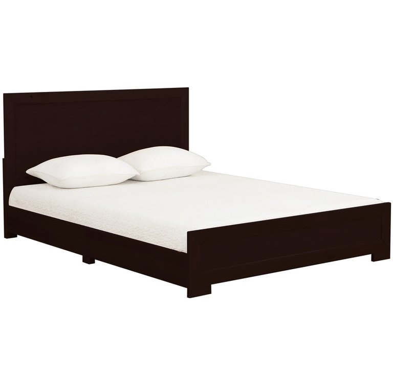 Oxford Brown Espresso Platform Bed