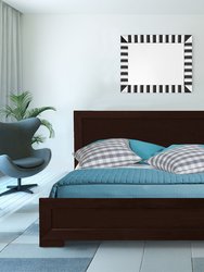 Oxford Brown Espresso Platform Bed