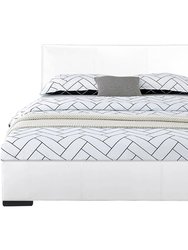 Platform Bed - Abbey White - Abbey White