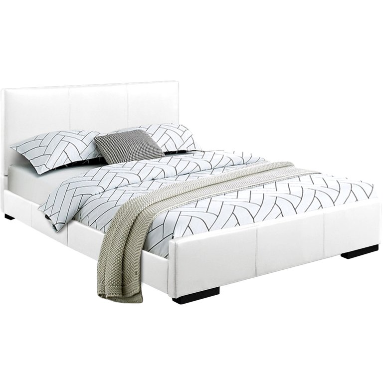 Platform Bed - Abbey White