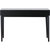 Renata 49.08 in. Black Rectangle Glass Console Table