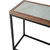 Riley 59.1" Brown Rectangle Glass Console Table