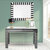 Waves 47.6" Rectangle Glass Console Table - Black