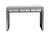 Wyatt 48" Rectangle Glass Console Table - Black