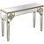 Zahra 47.2" Rectangle Glass Console Table - Champagne