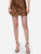 Aviva Mini Skirt - Animal Print