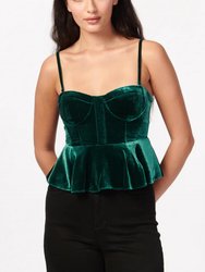 Colette Bustier Top - Deep Sea