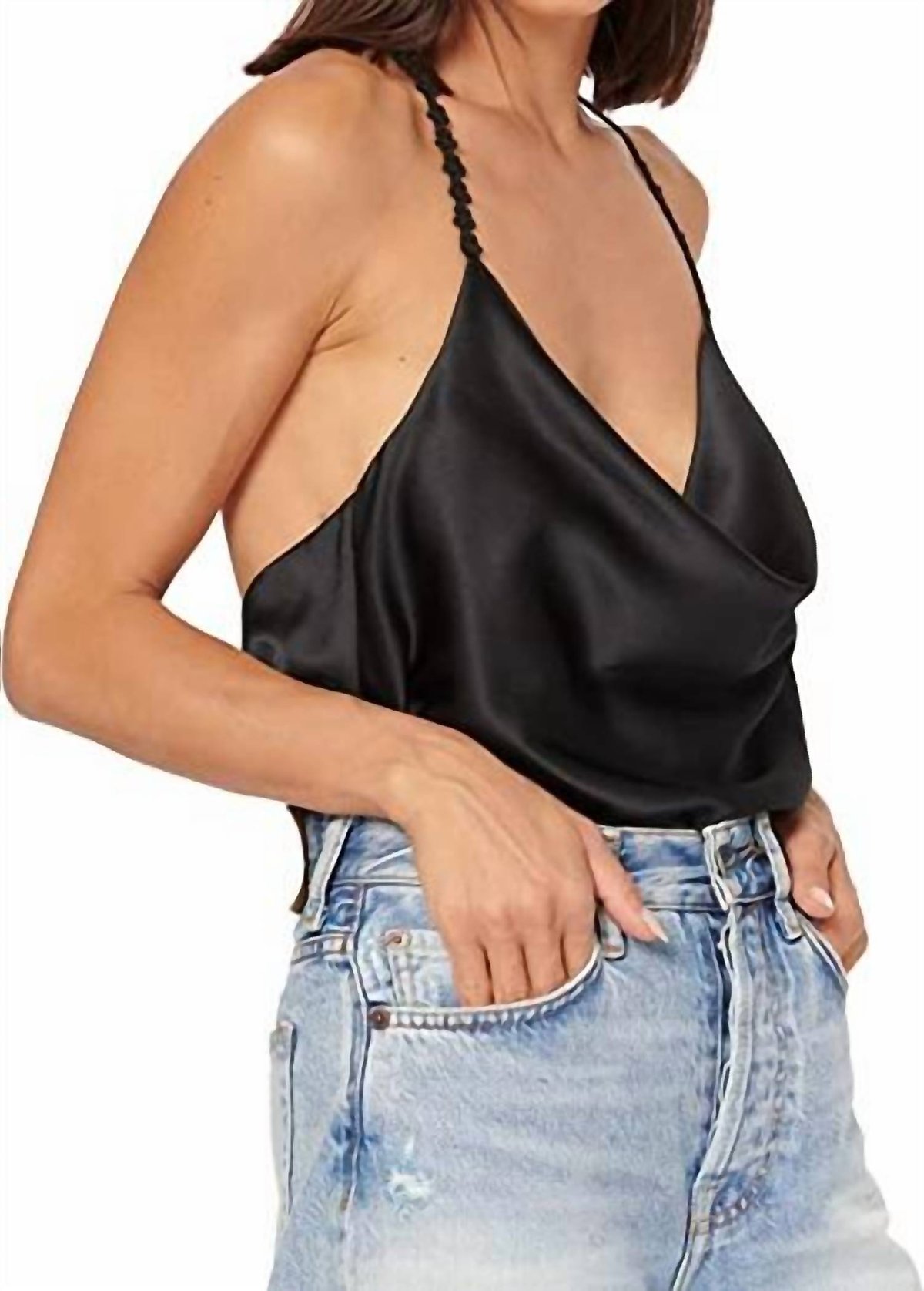 Cami NYC Black Floris Cami Top Verishop