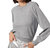 Gama Sweater - Silver Metallic