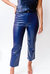 Hanie Vegan Leather Pant - Night Shadow - Night Shadow