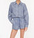 Jillian Linen Short - Denim Blue