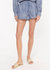 Jillian Linen Short - Denim Blue - Denim Blue