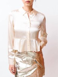 Lorina Blouse In Pink - Pink