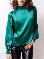 Nurys Blouse - Winter Green