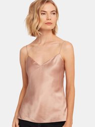 The Raine V-Neck Silk Cami