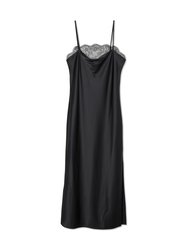 The Romy Silk Charmeuse Midi Dress