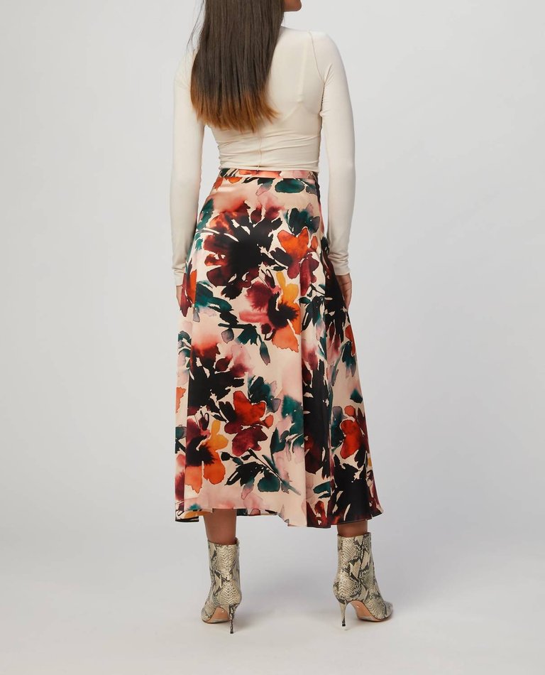 Winnie Skirt - Autumn Wildflowers