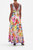 Wrap Adjustable Tie V-Neck Sleeveless Silk Dress In Fairy Gang