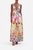 Wrap Adjustable Tie V-Neck Sleeveless Silk Dress In Fairy Gang - Fairy Gang