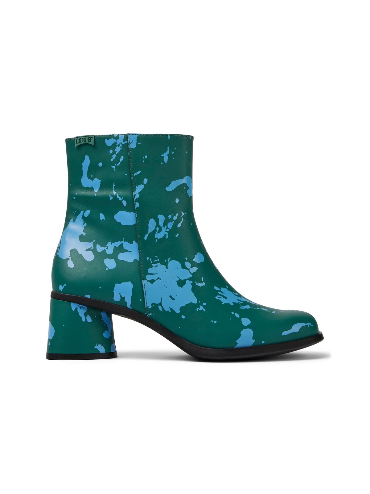 Ankle boots green colour