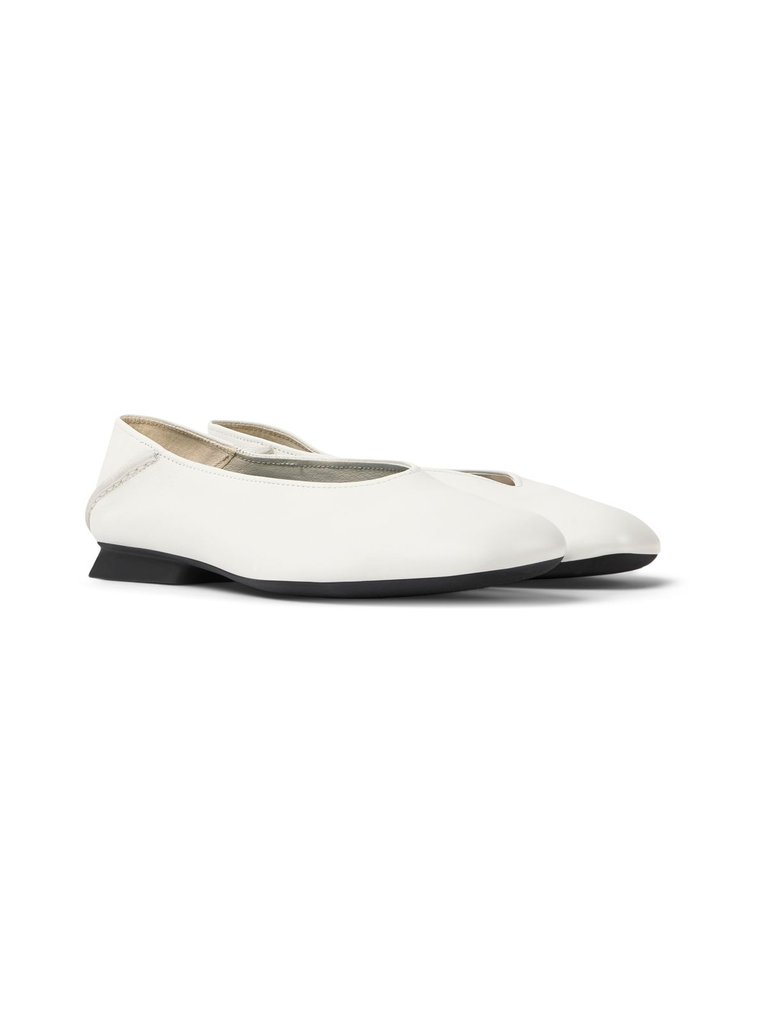 Ballerinas Casi Myra Sandal - White Natural