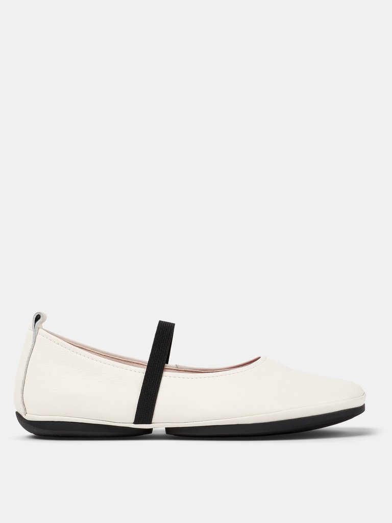 Ballerinas Right Nina Shoes - White Natural