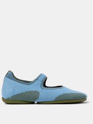 Ballerinas Right Nina Shoes - Blue Green