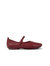 Ballerinas Women Right Flats - Burgundy - Burgundy