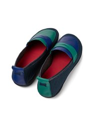 Ballerinas Women Twins Shoes - Blue/Green