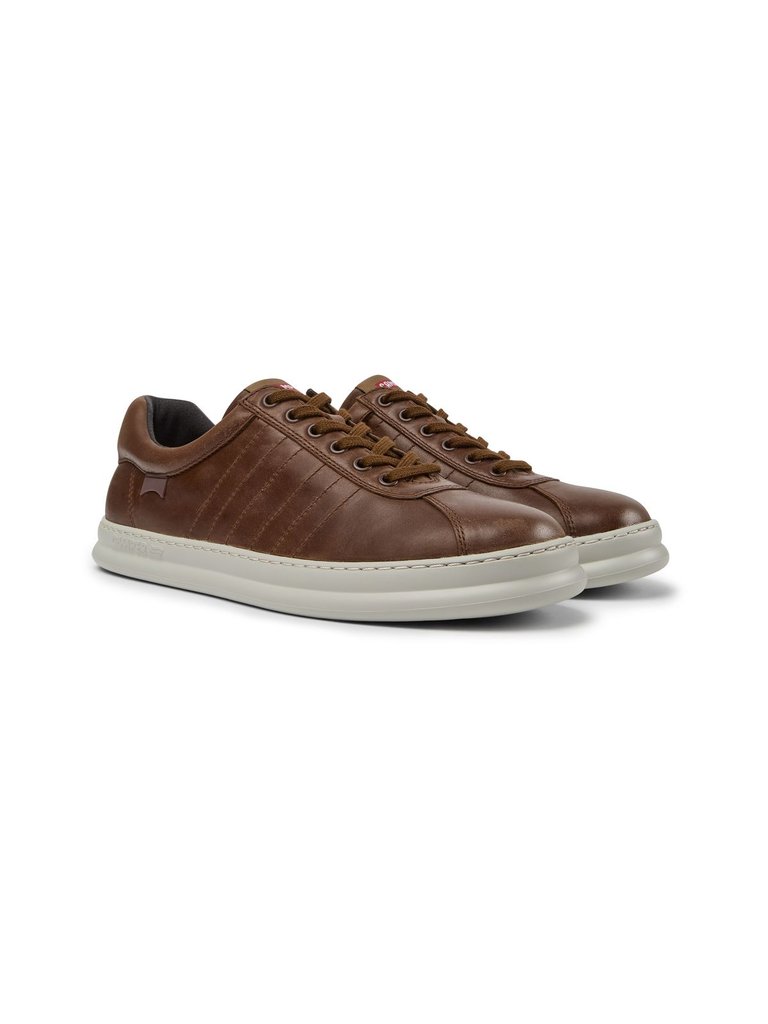 Brown Runner Sneaker - Medium Brown