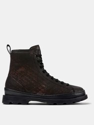 Brutus Ankle Boots - Black / Brown