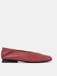 Casi Myra Ballerinas Sandals - Medium Red