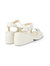 Kaah Sandals - White Natural