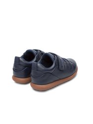 Kids Pelotas Ariel Leather Sneaker - Dark Blue